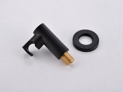 Thermostatische inbouw regendoucheset - Bombay Mat zwart