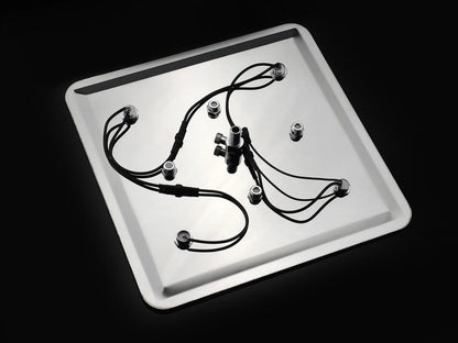 Thermostatisch inbouw regendoucheset - Okapi Mat zwart