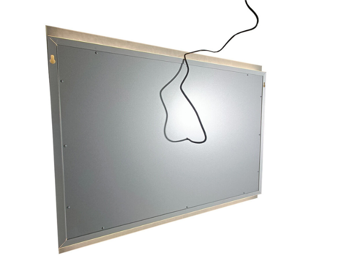 LED Badkamerspiegel Riga - Spiegelverwarming - 100x70cm