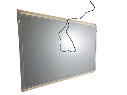 LED Badkamerspiegel Riga - Spiegelverwarming - 100x70cm