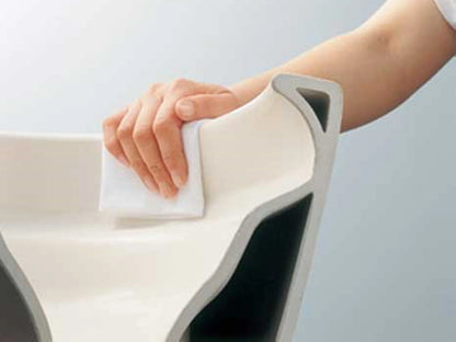 Hangend rimless toilet - Florida Mat zwart - 52x36x38cm