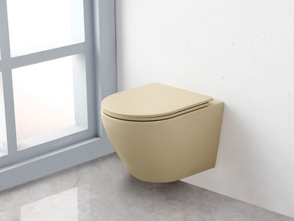 Toiletpot Randloos - Itsie Licht Ivoor - Softclose Zitting