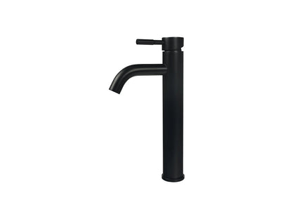 Hoge wastafelkraan - Xella Geborsteld goud - 28,5cm