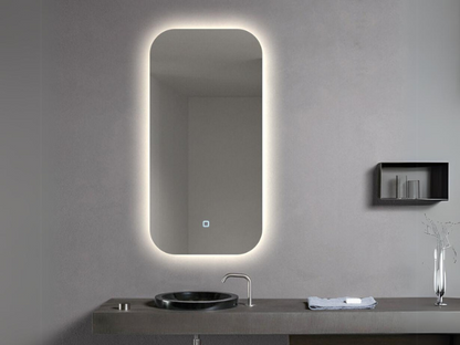LED Badkamerspiegel Denver - Spiegelverwarming - 50x100cm