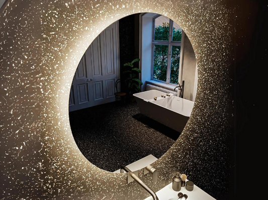 MONDIAZ Nova BRIGHT LED Badkamerspiegel 80x80cm Rond