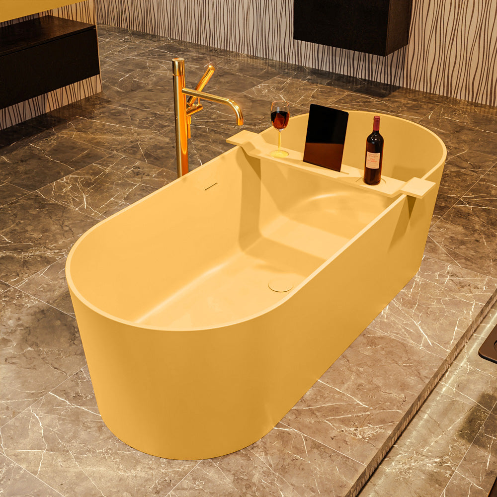 MONDIAZ NOBLE vrijstaand bad 180x75cm kleur Ocher / Ocher
